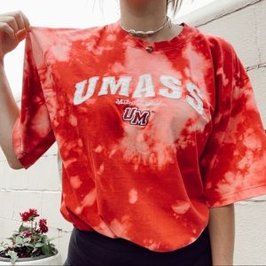UMASS Acid Washed Oversized Tee